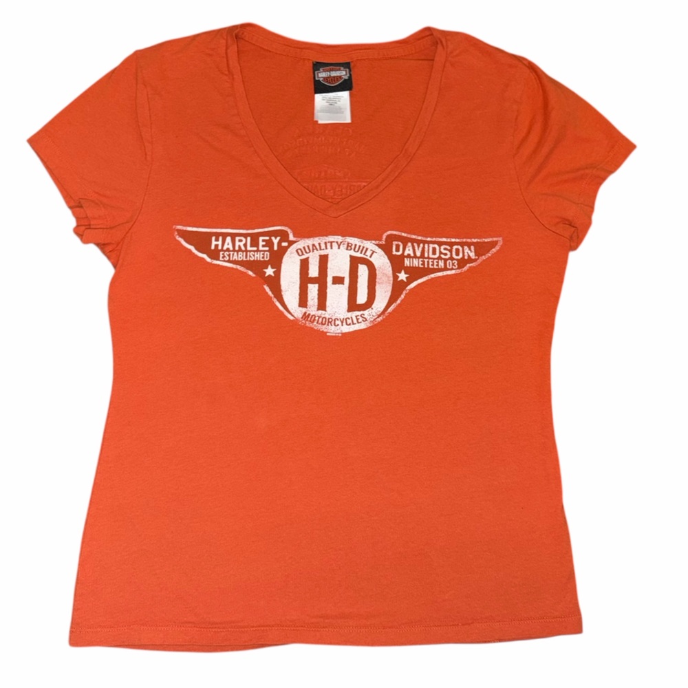 Harley-Davidson Bold Orange Tee